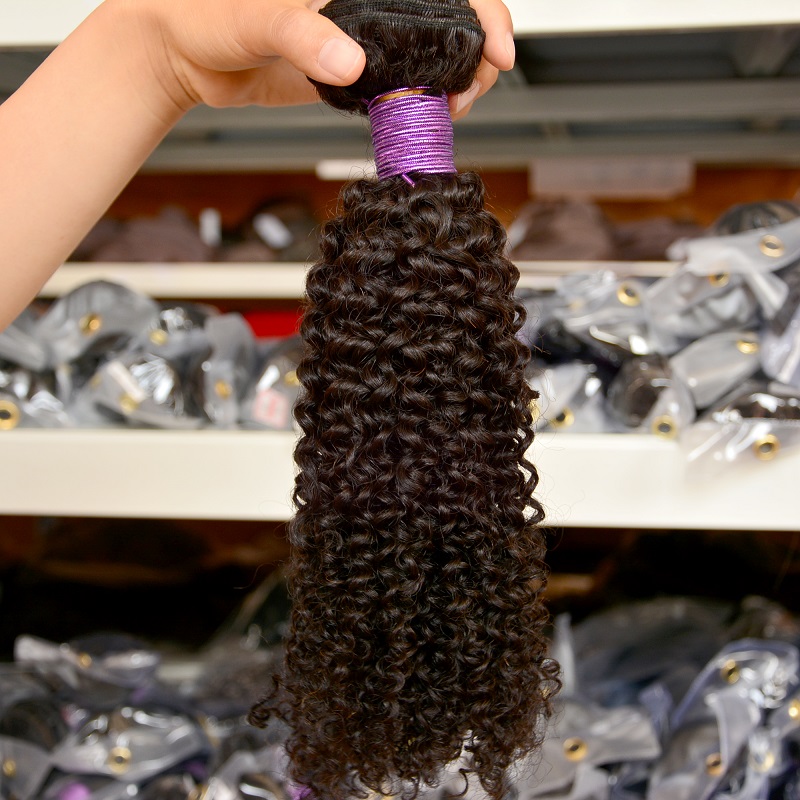 7A human hair bundles