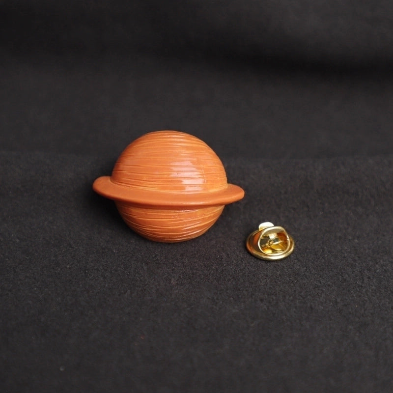 Casual Pin Planet Resin Unisex Brooches