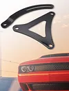 Chrome Alternator Bracket Mount Kit for Dodge Chrysler 383 440 Bb Mopar (White)