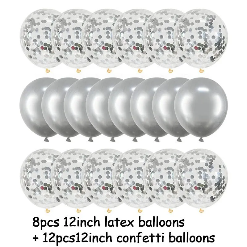 7Tubes Balloons Stand Balloon Holder Column Confetti Balloon Baby Shower Kids Birthday Party Wedding Decoration Supplies