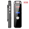 Digital Voice Recorder Type-C Rechargeable Small Tape Recorder Device with 7-Level Adjustable Voices Control for Lectures Meetings Interviews