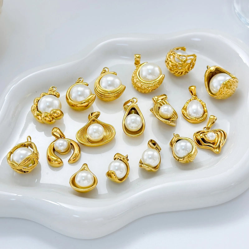 1 Piece 304 Stainless Steel Geometric Pendant Jewelry Accessories