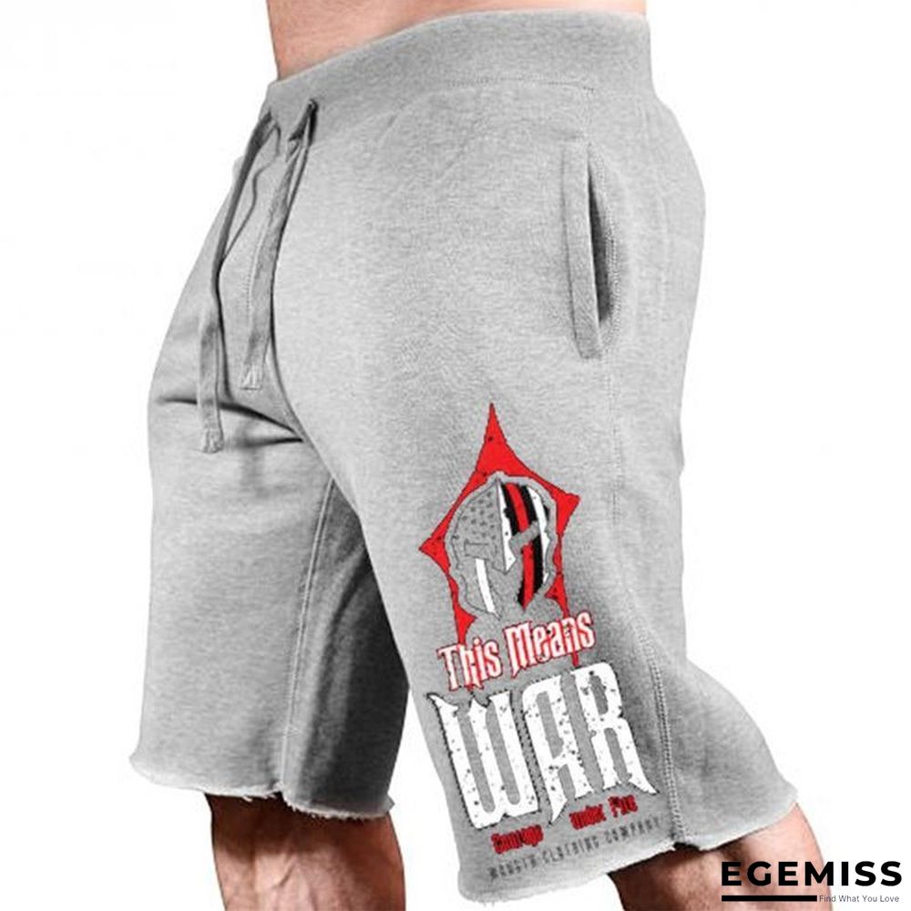 Men's Casual Cotton Jogger Shorts Large Size Beach Vacation Shorts | EGEMISS