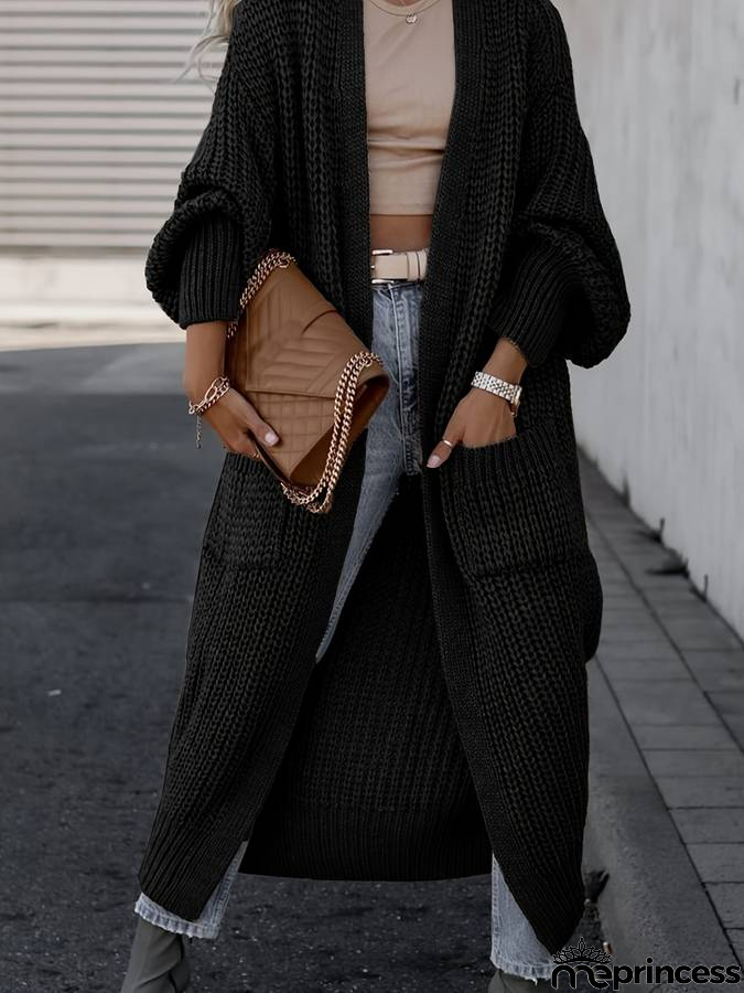 Fashionable and Minimalist winter Cardigan