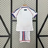 1998 Retro France Away Football Shirt 1:1 Thai Quality Kids Size
