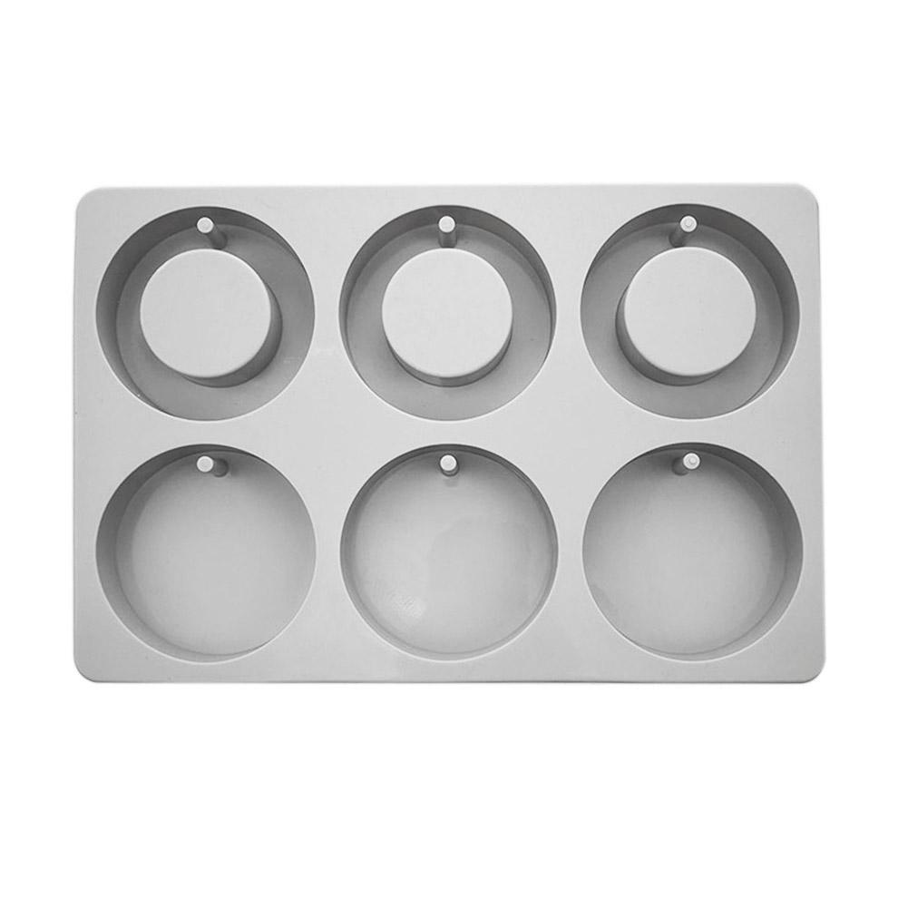

6pcs Annulus Round Silicone Mold - Baking, 501 Original