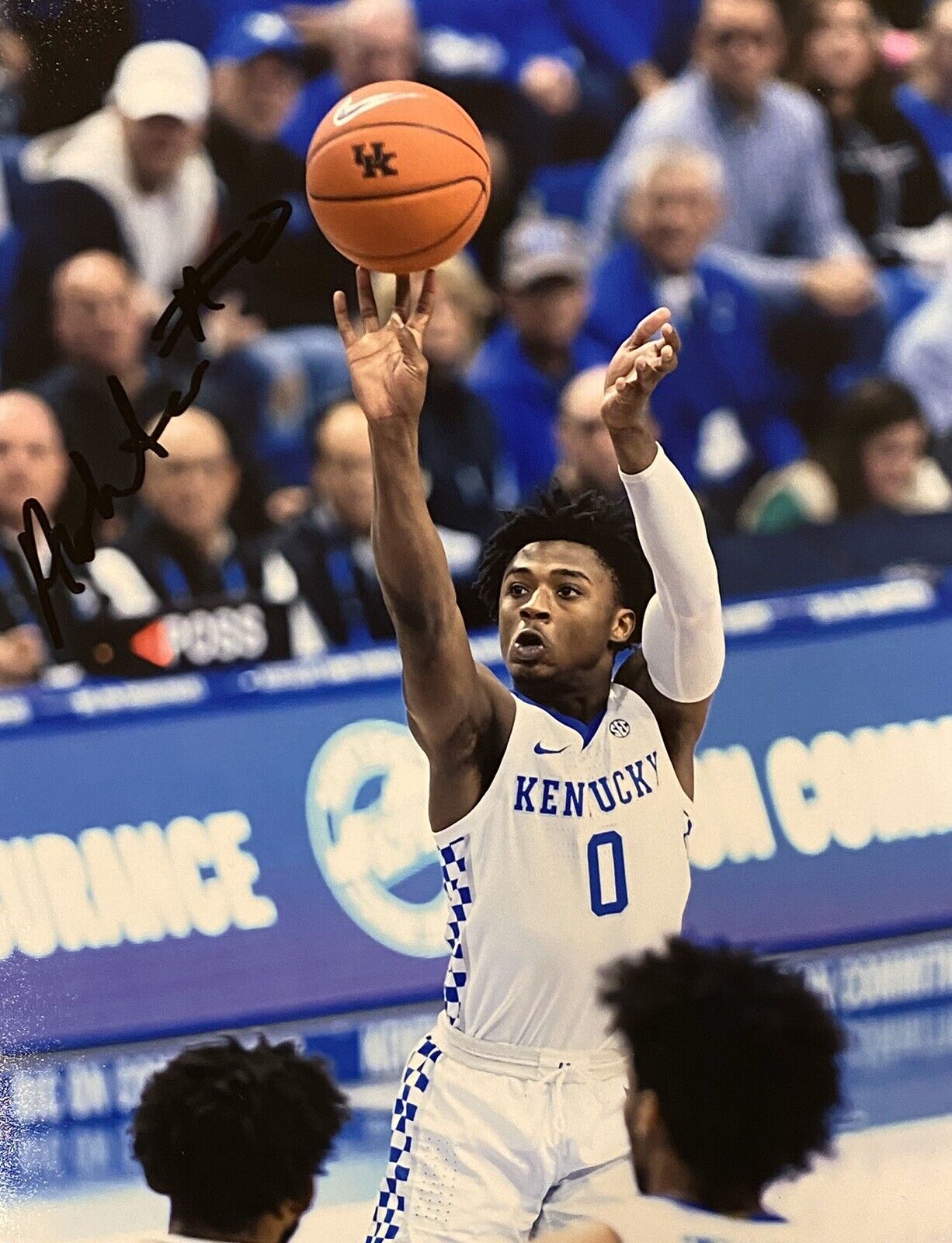 ASHTON HAGANS Signed Autographed KENTUCKY WILDCATS Basketball 8x10 Photo Poster painting PROOF