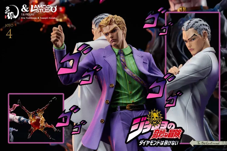 PRE-ORDER AM Studio - JoJo's Bizarre Adventure Jotaro Kujo & Star Platinum  Statue(GK)