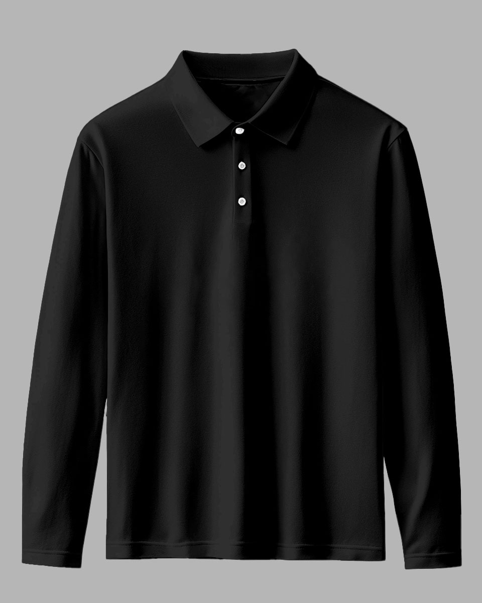 Custom Long Sleeve Polo Shirts - Customize Your Own Fashion Style
