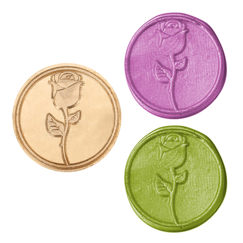 

25mm Vintage Romantic Rose Sealing Wax Stamp Head - Wax Seal Stamp, 501 Original