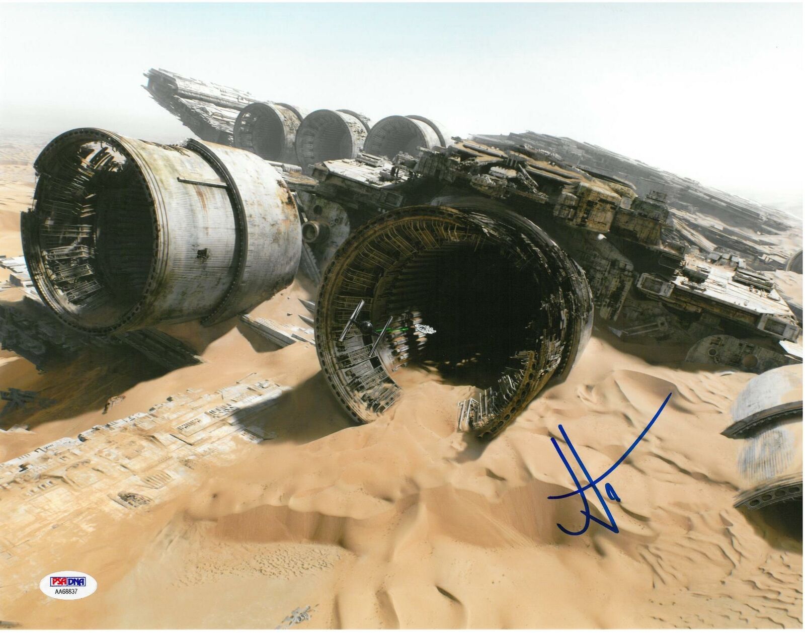 JJ Abrams Signed Star Wars Force Awakens Auto 11x14 Photo Poster painting PSA/DNA #AA68837