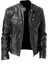 Biker Casual Zipper Leather Jacket