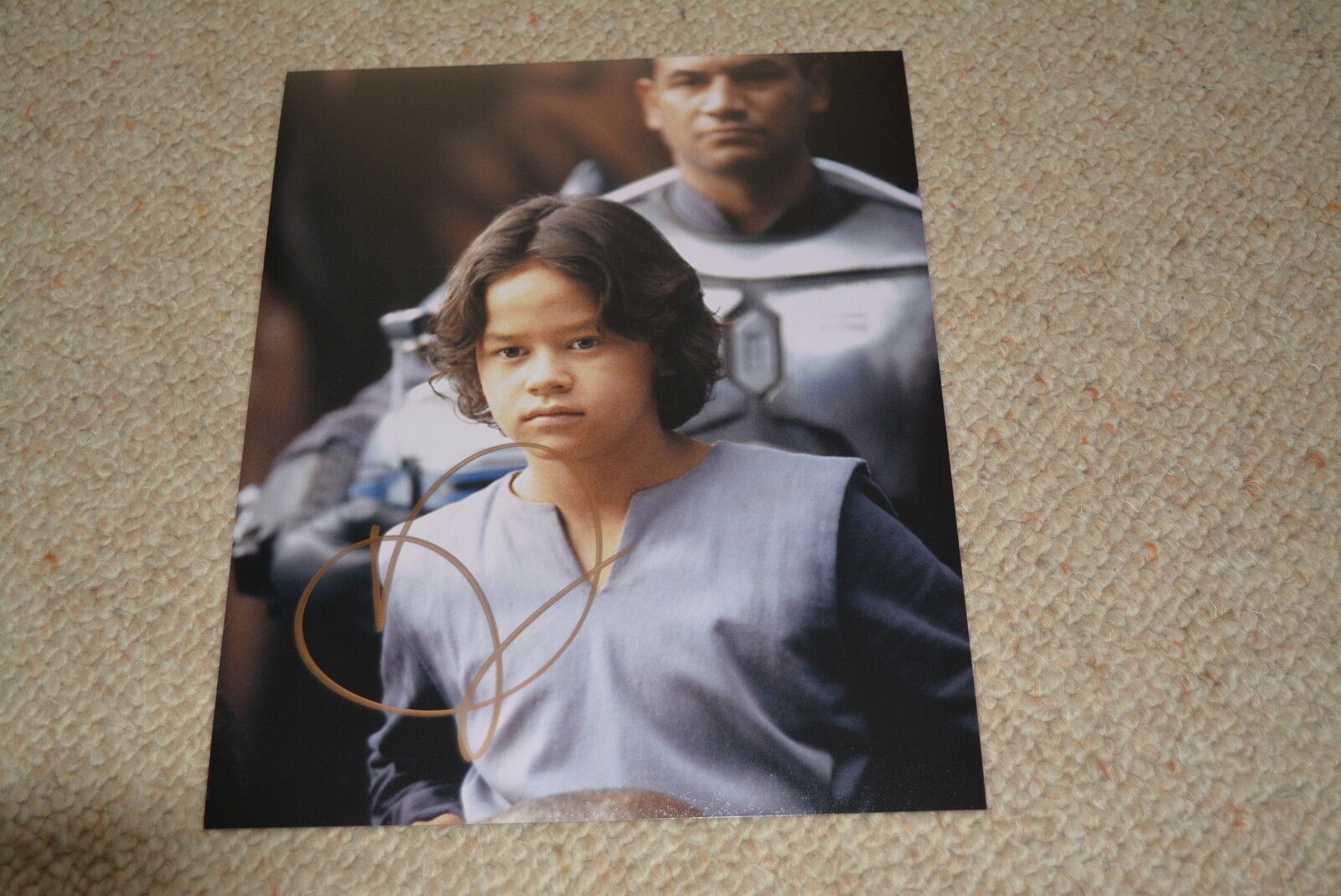 DANIEL LOGAN signed autograph In Person 8x10 (20x25 cm) STAR WARS BOBA FETT