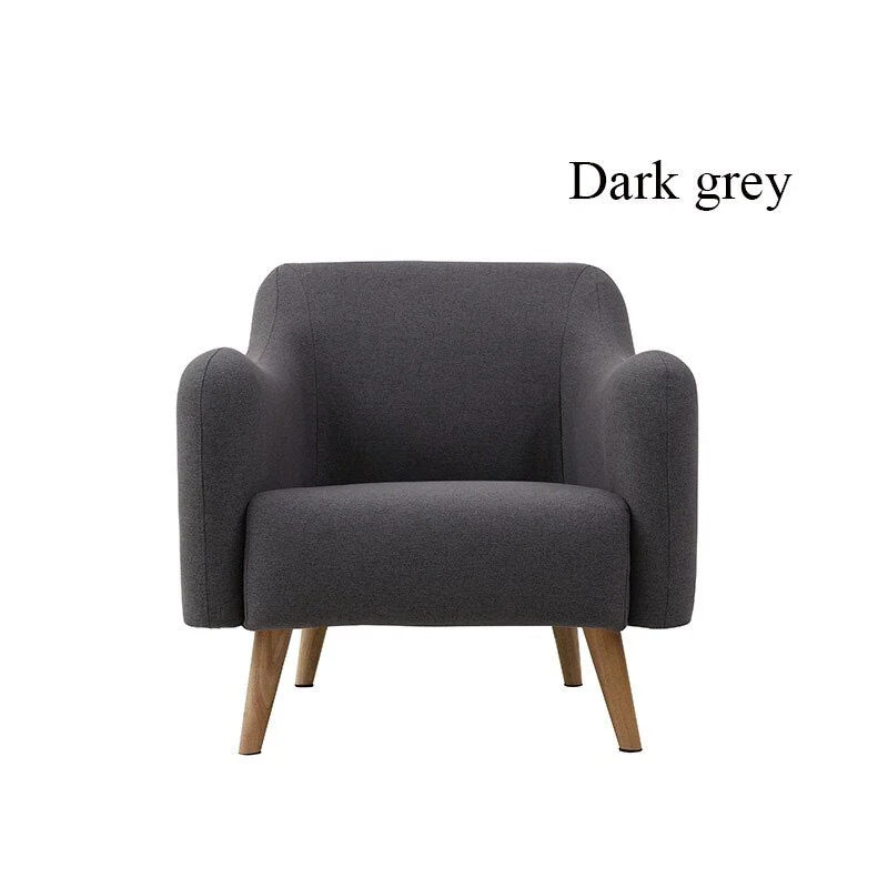Modern Solid Wood Pink Chair Hotel Sofa Chairs Cafe Nordic Fabric Chair Bedroom Study Furniture Chair Armchair Restaurant Chairs