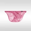 Men's Low Rise Sexy Ice Silk 3D U-Shaped Pouch Briefs