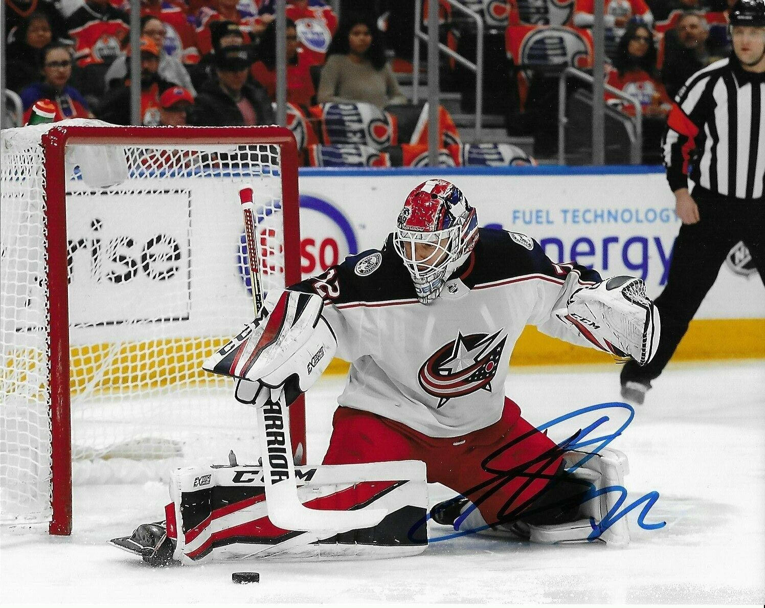 Columbus Blue Jackets Sergei Bobrovsky Signed Autographed 8x10 Photo Poster painting COA #13