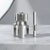 Water Pipe Wrench Thread for 1/2 & 3/4 & 1 Inch PVC/Plastic Pipes Drill Driven Plumbing Repair Kit Pipe Thread Cutting Tool Compatible for Electric Drill