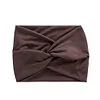 Stylish Pleated Knot Extra Wide Elastic Head Bands