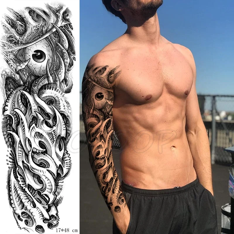 Waterproof Temporary Tattoo Sticker Jesus Virgin sister Peace Pigeon bird flower Full Arm Tatoo Flash Fake Tatto for Men Women