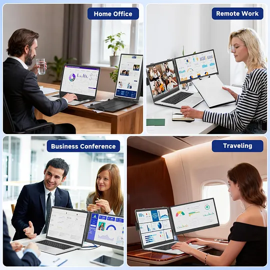 KEFEYA KX2 14 inch Laptop Dual Screen Extender