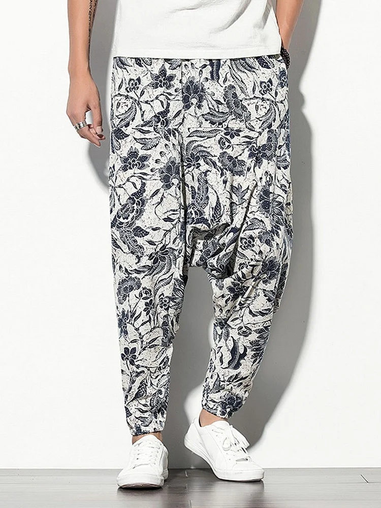 Men's linen casual pants