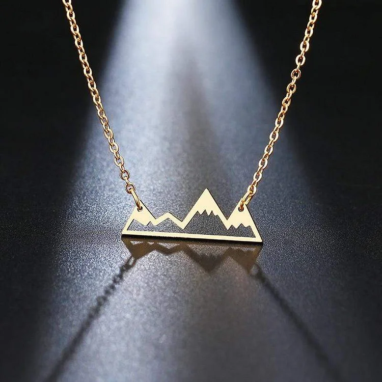 Tinyname® Faith Can Move Mountains Necklace Exquisite Necklace