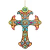 DIY Diamond Painting Special Shape Drills Cross Decoration Pendant Kit