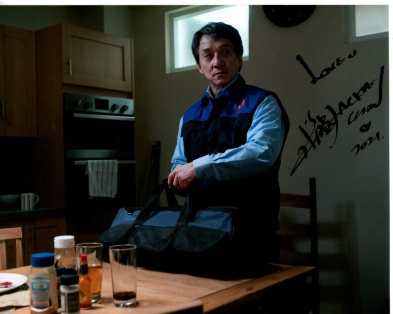 Jackie Chan signed autographed 8x10 The Foreigner Photo Poster painting