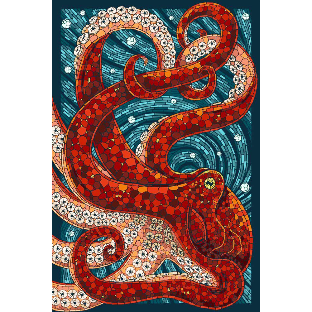 

Octopus - Round Drill Diamond Painting - 40*60CM (Big Size), 501 Original