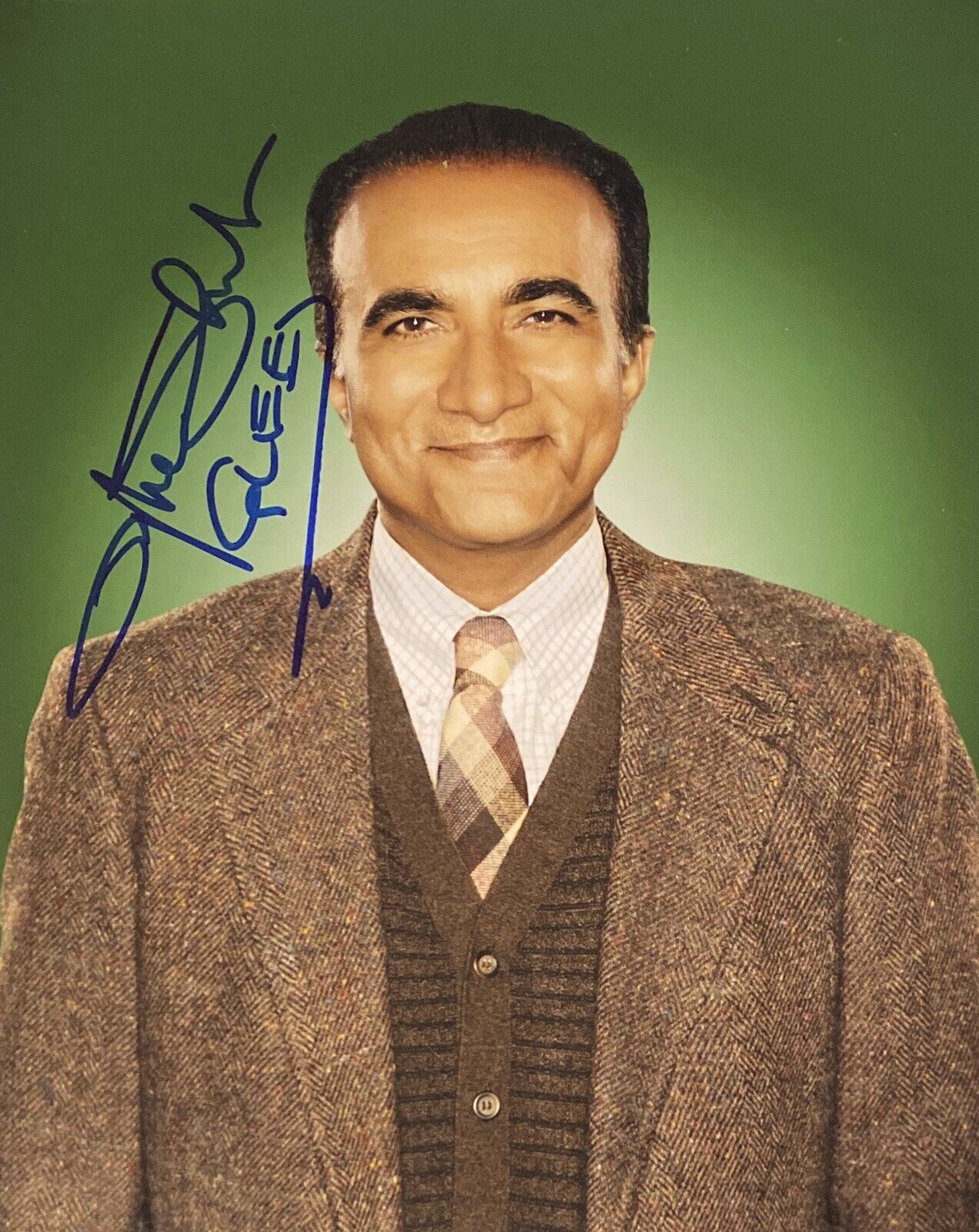 Iqbal Theba Signed Autographed 8x10 Color Photo Poster painting Glee