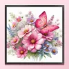 Petit Flower-Partial 11CT Stamped Cross Stitch Bead Embroidery 36*36cm/14.17*14.17in tapestrymarket