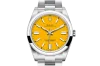 Rolex 124300 Oyster-Perpetual Yellow - New