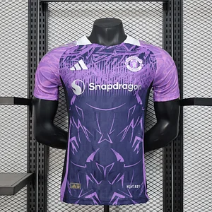 2024/2025 Player Version Manchester United Special Edition Purple Football Shirt 1:1 Thai Quality