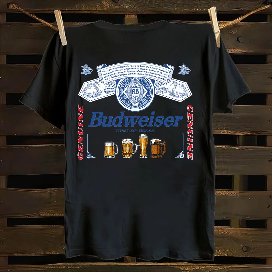Classic Beer Brand Graphic T-Shirt