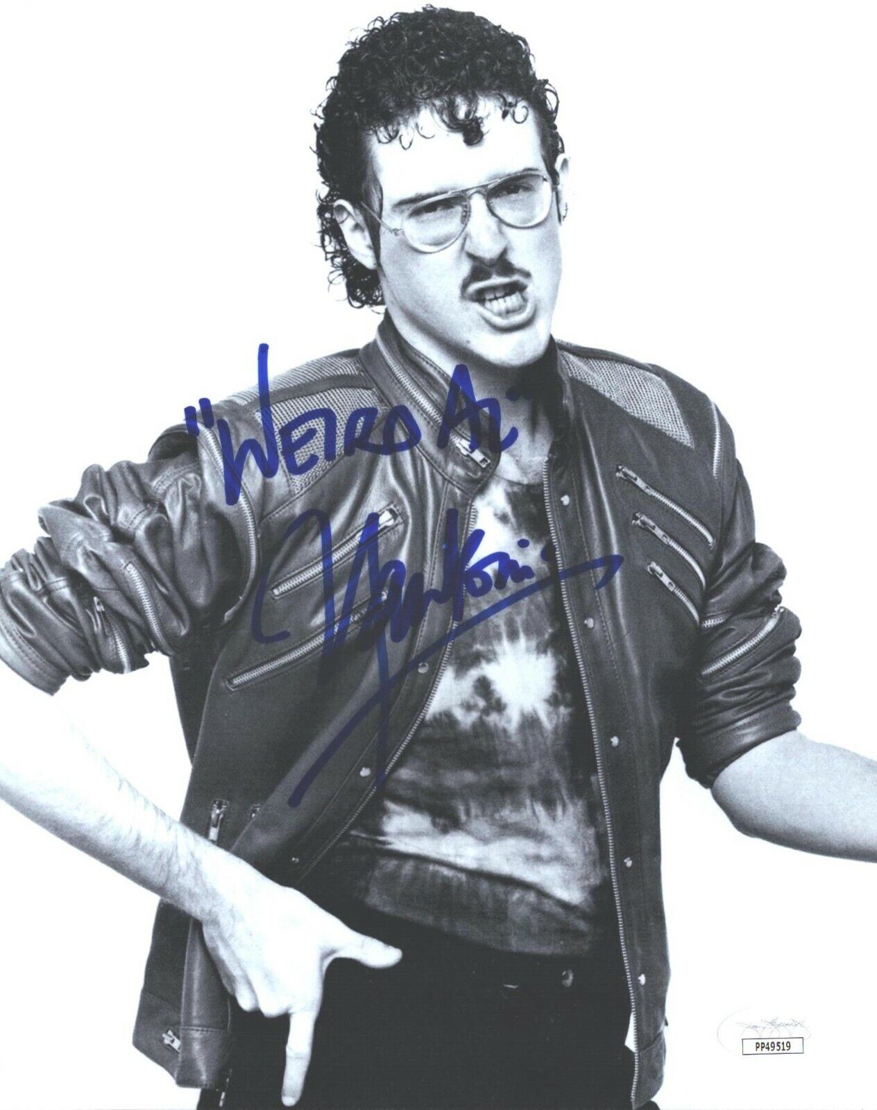 Weird Al Yankovic Signed 8x10 Eat It Parody MJ Authentic Autograph JSA COA