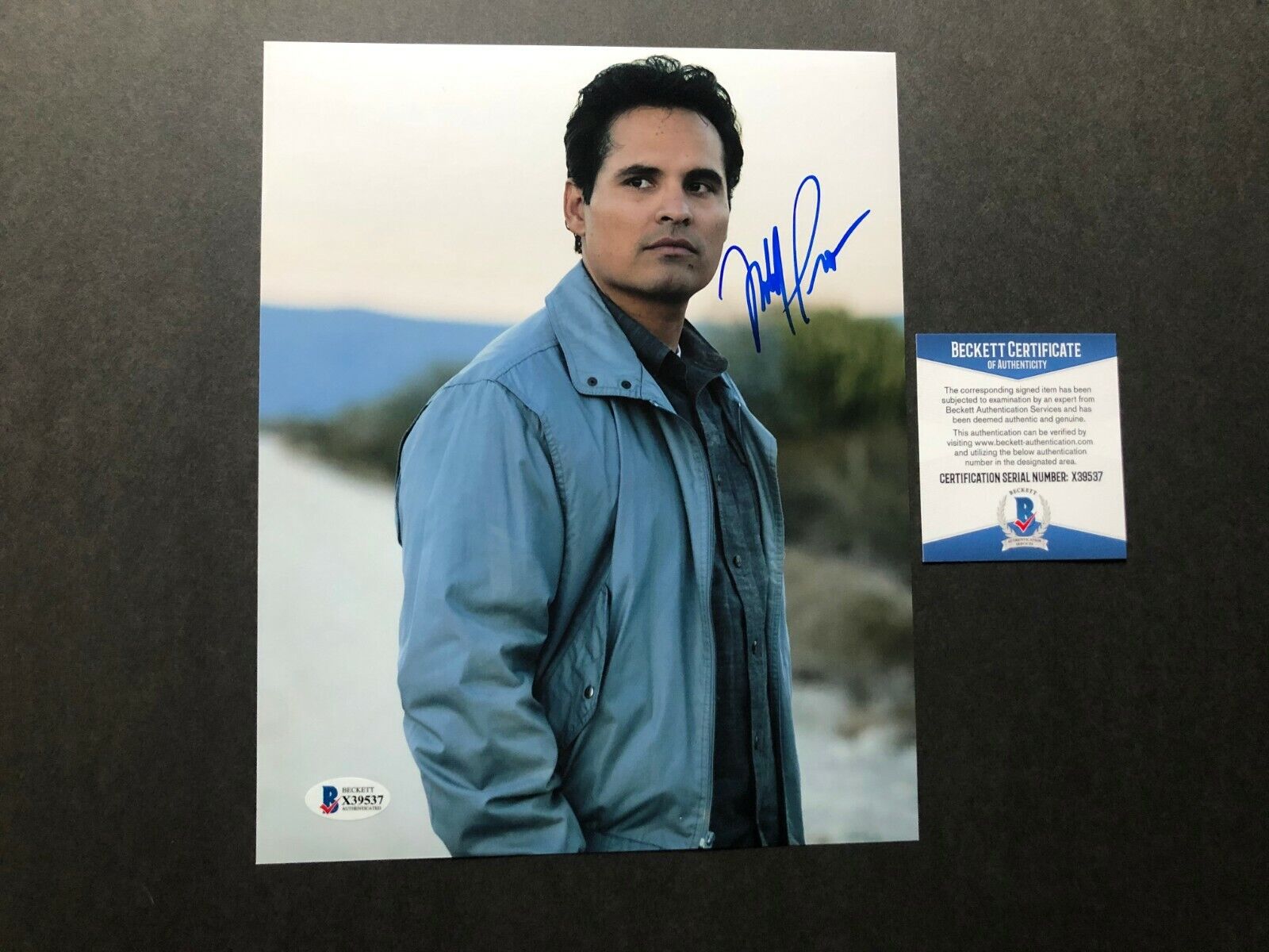 Michael Pena Hot! signed autographed Narcos 8x10 Photo Poster painting Beckett BAS coa