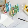 6pcs seaside diy diamond art grußkarten dankkarten und feiertagssegen