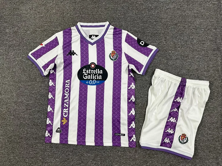 25/26 Valladolid Home Kids Jersey
