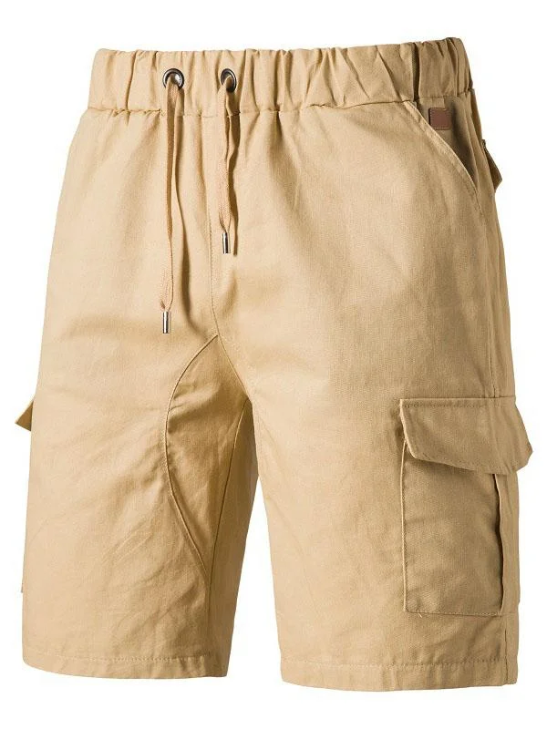 Men's Casual Workwear Multi-Pocket Shorts