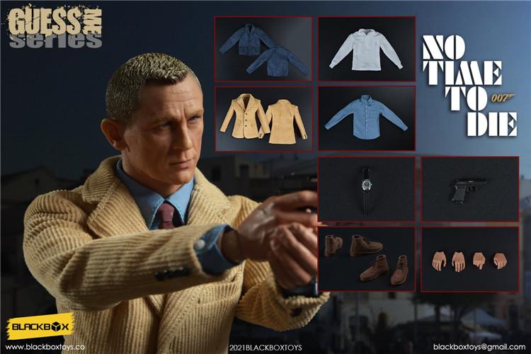 IN-stock 1/6 BLACKBOX BBT9025 No Time To Die Action Figure-shopify