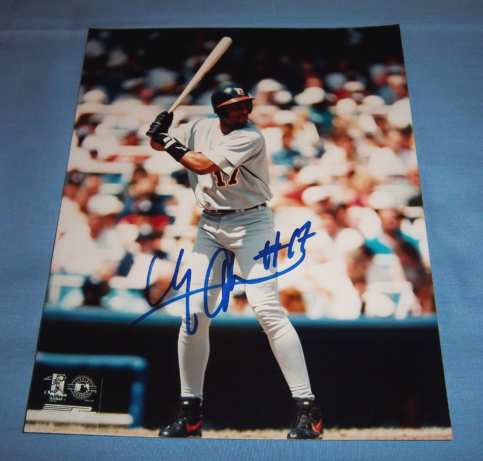 Detroit Tigers Tony Clark Signed Autographed 8x10 Photo Poster painting