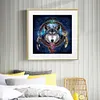 Full Round Drill Picture DIY Wolf Animal 5D Diamond Painting Wall Poster