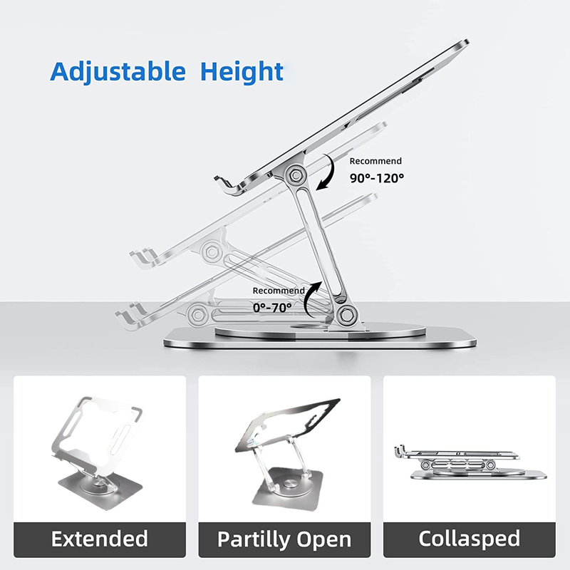 Saker 360° Rotating Laptop Stand