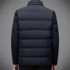 Men's stand collar casual down jacket