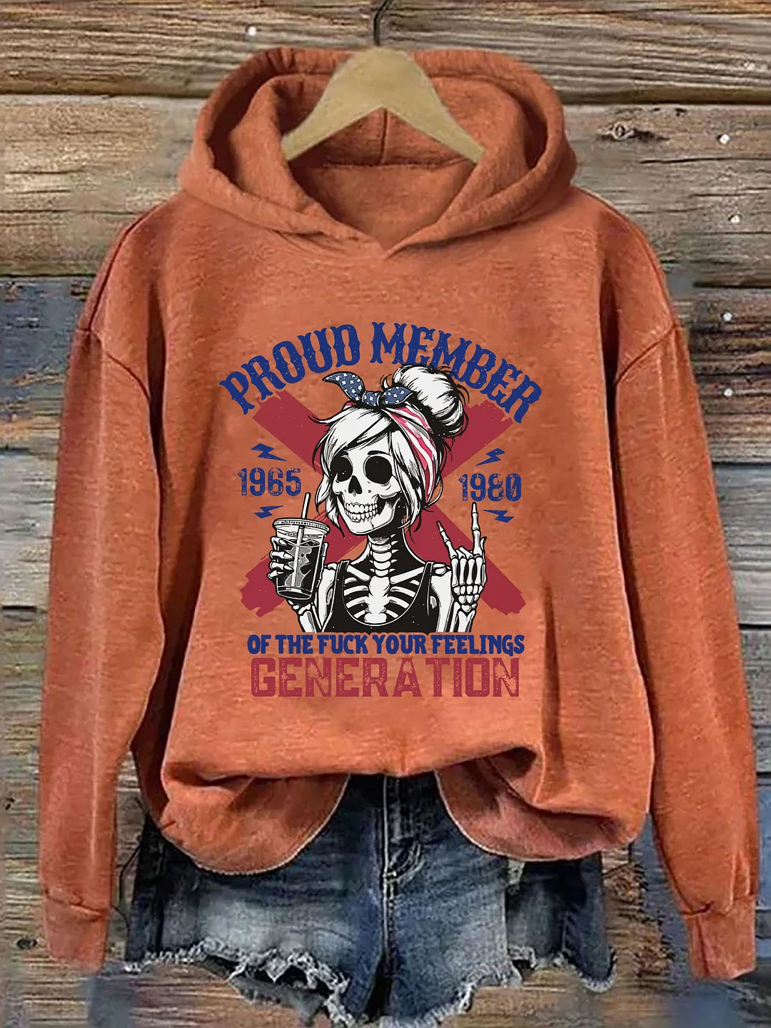 Gen X Halloween Hoodie