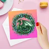 6pcs DIY Diamond Painting Grußkarte Set für Urlaub Segen Weihnachtsgeschenk