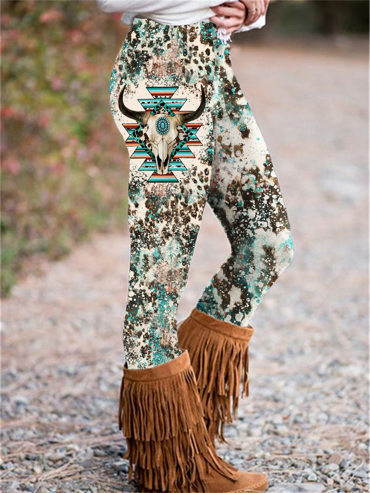  Western Animal Print Leggings Westsshops