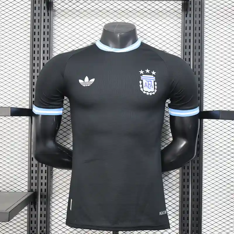 2025 Player Argentina Black Special Soccer Jersey