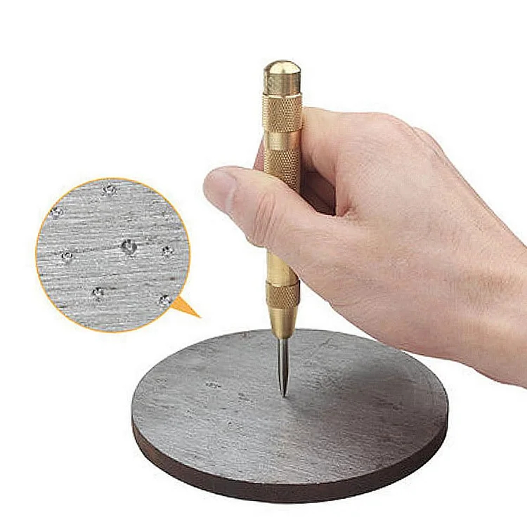 Automatic center punch locator high hardness punch window breaker