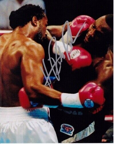 Hasim Rahman Signed - Autographed Boxing 8x10 inch Photo Poster painting vs Lennox Lewis